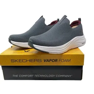 Skechers Men’s Size 10.5 WIDE Slip On Comfort Shoes Gray Vapor Foam Covert NWT