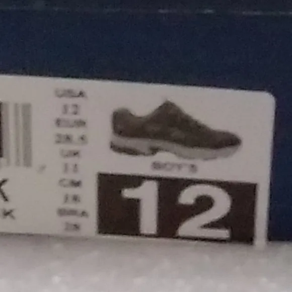 SKECHERS STAMINA MEMORY FOAM BOYS SIZE-12
