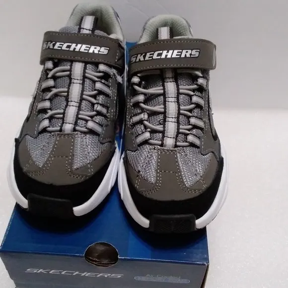 SKECHERS STAMINA MEMORY FOAM BOYS SIZE-12