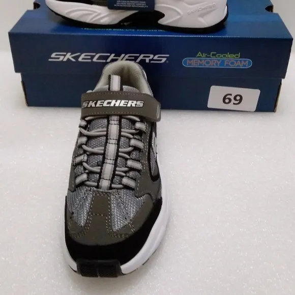 SKECHERS STAMINA MEMORY FOAM BOYS SIZE-12