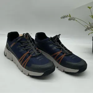 Skechers Summits AT Twin Bridges in Navy/orange Men's Shoes size 11.5 NEW