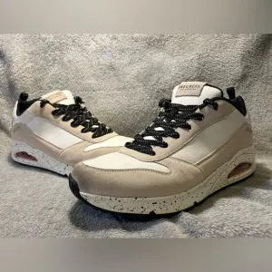 Skechers Uno-Draw 2 Suede Leather Sneaker w/ Air Cooler Memory Foam Insoles