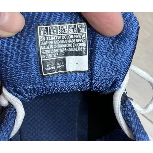 Skechers Women D'Lites New Journey Running Shoes Sneakers 9.5 W Wide  Blue