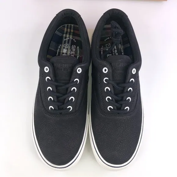 Sperry Striper II CVO Black Shoes Size 8.5M