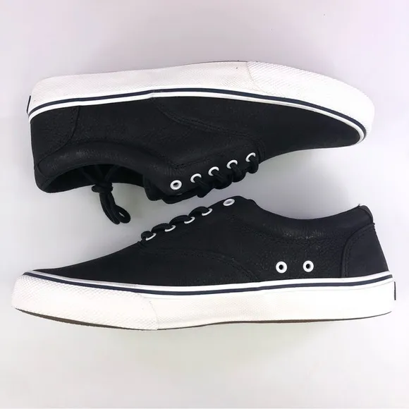Sperry Striper II CVO Black Shoes Size 8.5M