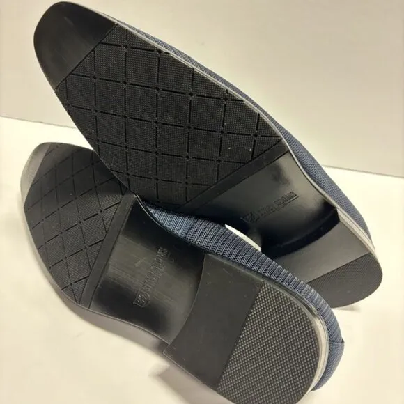 Stacy Adams Men’s Tazio Moc Toe Slip-On Navy, Size 11M