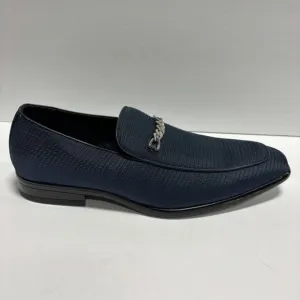 Stacy Adams Men’s Tazio Moc Toe Slip-On Navy, Size 11M
