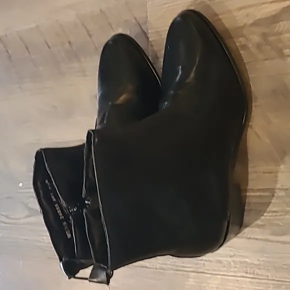 Stacy Adams Santos Side Zip Boots Size 7.5