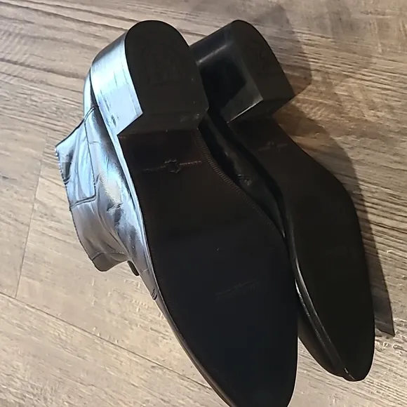 Stacy Adams Santos Side Zip Boots Size 7.5