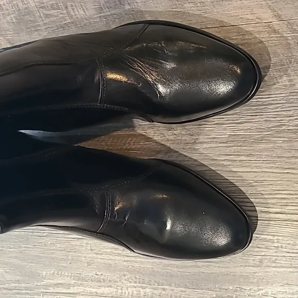 Stacy Adams Santos Side Zip Boots Size 7.5
