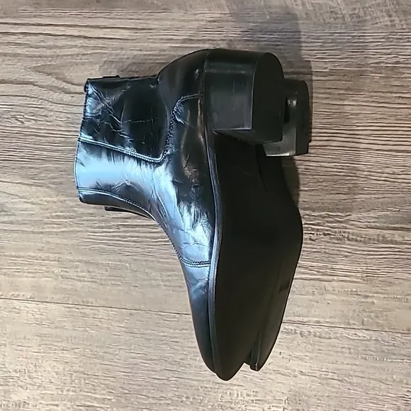 Stacy Adams Santos Side Zip Boots Size 7.5