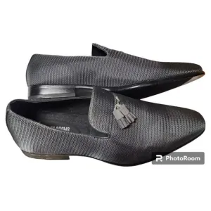 STACY ADAMS Tazewell Plain Toe Slip-on Gray Size 13 Dapper Gentleman
