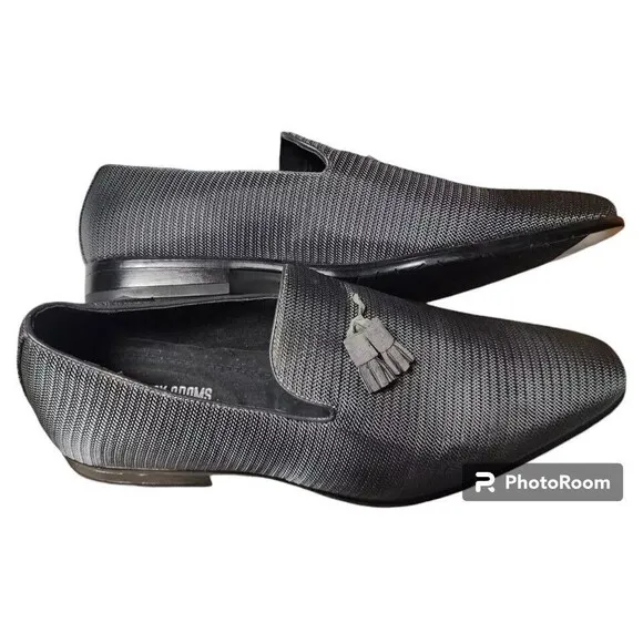 STACY ADAMS Tazewell Plain Toe Slip-on Gray Size 13 Dapper Gentleman