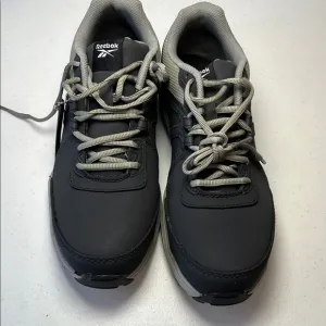 STEEL TOE FOR MEN Reebok Black and Gray Athletic shoe
