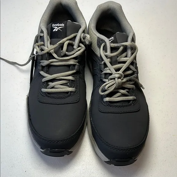 STEEL TOE FOR MEN Reebok Black and Gray Athletic shoe