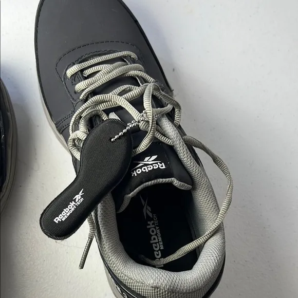 STEEL TOE FOR MEN Reebok Black and Gray Athletic shoe