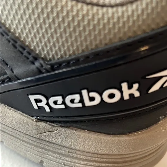 STEEL TOE FOR MEN Reebok Black and Gray Athletic shoe