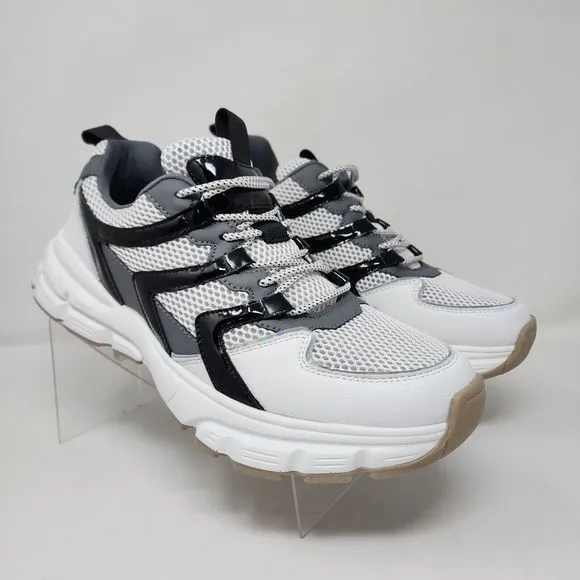 Steve Madden Running Shoes Mens 12 White Jason Logo Gym Active Sneakers