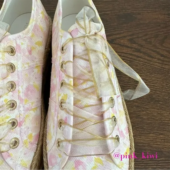 Superga x LoveShackFancy 2790 Floral Canvas Platform Sneaker