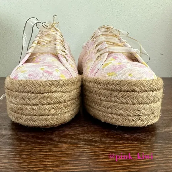Superga x LoveShackFancy 2790 Floral Canvas Platform Sneaker