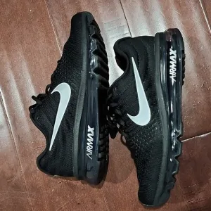 Sz 6.5 M / 8 WMNS Nike Air Max 2017 Shoes Black Anthracite 849559-001 Running