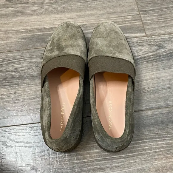 Taryn rose NWOT suede slip on shoes