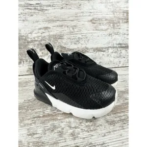 Toddler Nike Air Max 270 Black/White Sneakers Sz 7C Athletic Gym