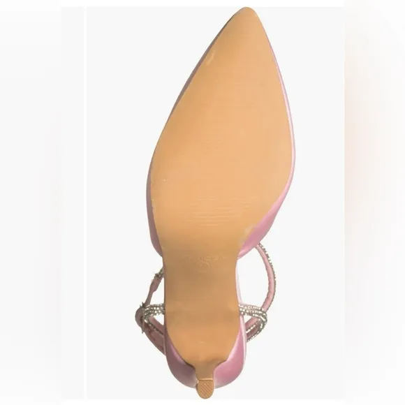 TOP GUY Shoes Freya Pointed Toe Sandal Pink 8.5M