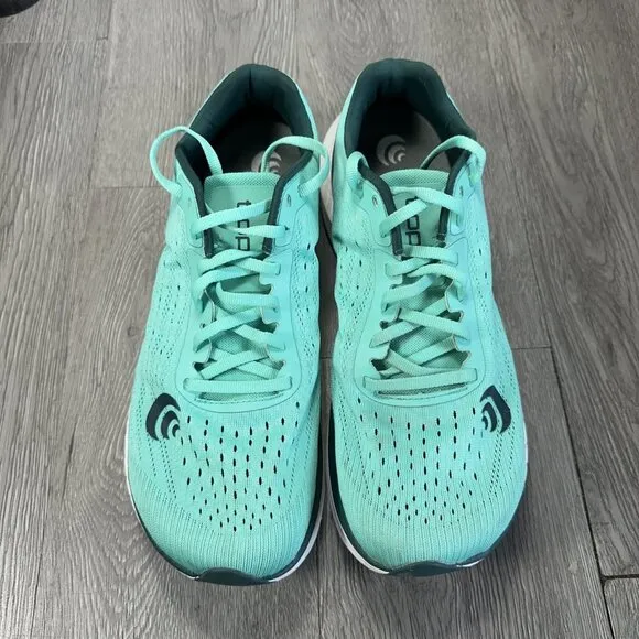 Topo Athletic Shoes Mens 9.5 Teal Specter Running Sneaker Cushioned