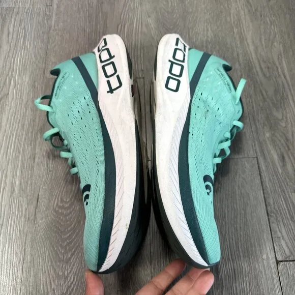 Topo Athletic Shoes Mens 9.5 Teal Specter Running Sneaker Cushioned