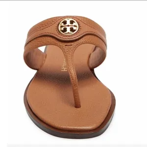Tory Burch Tan New Carson Thong Welt Sandals