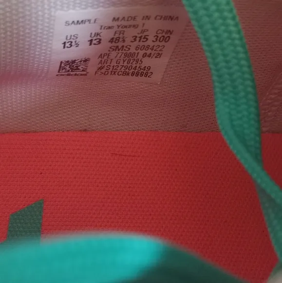 Trae Young 1 Tie-die Mens Size 13.5