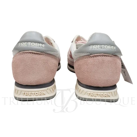 Tretorn Rawlins Women's Sneakers Shoes Blush Leather &amp; Man Made Upper Retro NEW!