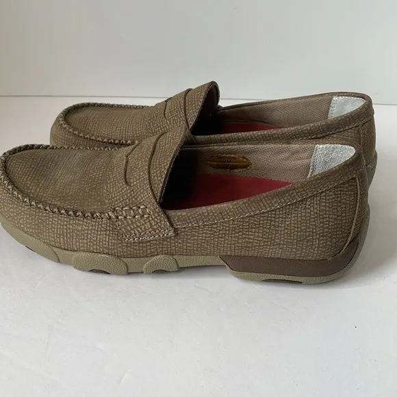 Twisted X Men's Size 9  M ( MDMS004) Driving Shoes Slip on