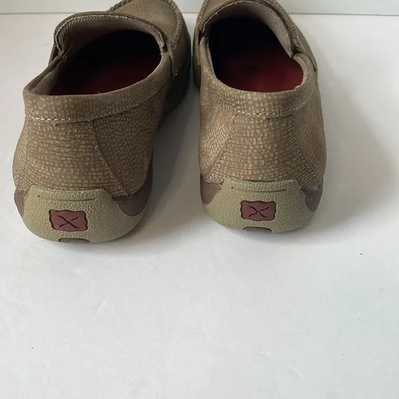 Twisted X Men's Size 9  M ( MDMS004) Driving Shoes Slip on