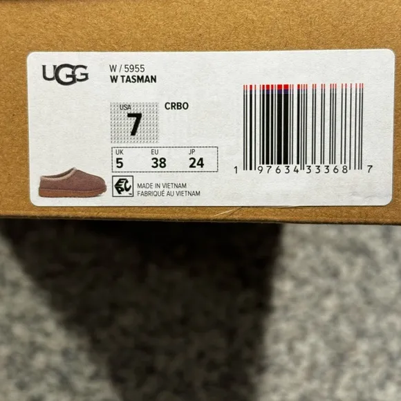 UGG Tan Suede Slip-On Shoes