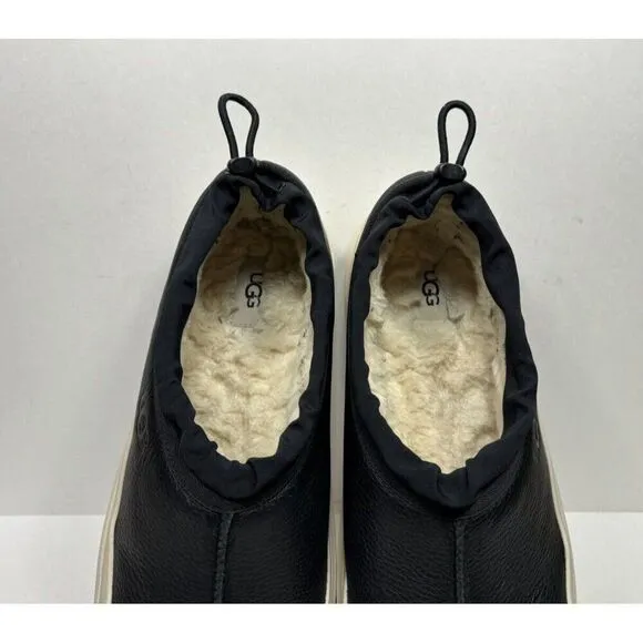 Ugg Tasman Weather Hybrid Men’s Size 14 Shoes Slip On Black Birch 1158351