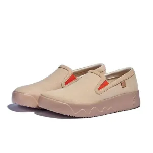 UIN Women's Travel Shoes Slip On Loafers Fuerteventura (Sesame Fuerteventura X)