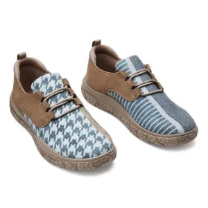 UIN Women's Walking Shoes Lace Up Casual Travel Sneaker (My Farming Black)