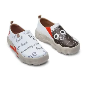 UIN Women's Walking Travel Shoes Casual Sneaker Toledo ⅩⅢ (I'm Fine 4)
