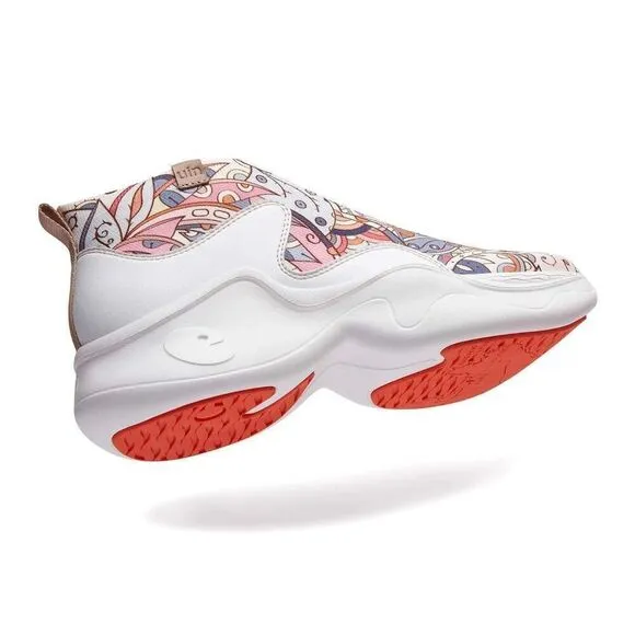 UIN Women's Walking Shoes Casual Chunky Sneaker (SPRING-MAIZE PALMA II)No Box