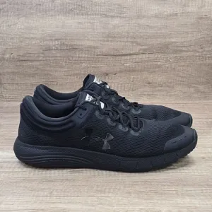 Under Armour Charged Bandit 5 Men's Size 13 Black Running Shoes (3021947-002)