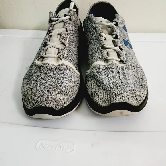 Under Armour Charged Men's Size 12 Gray Running Shoes