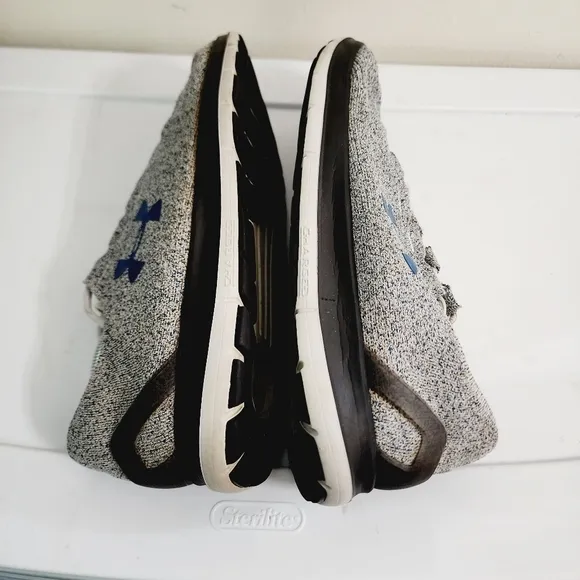 Under Armour Charged Men's Size 12 Gray Running Shoes