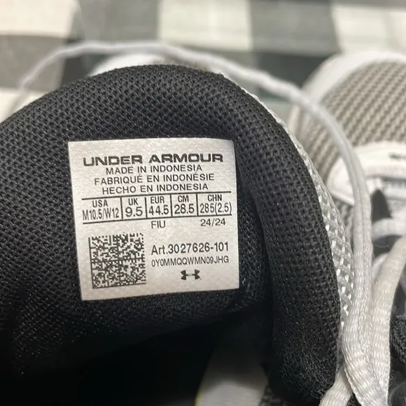 Under Armour Curry 3Z 24 UA Black White Men Basketball Hoopers Shoes 3027626-101
