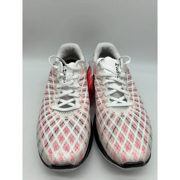 Under Armour Flow Velociti Wind Running Shoes White Infrared Men's Size 11📦