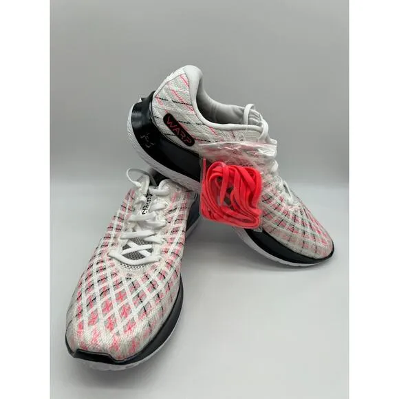 Under Armour Flow Velociti Wind Running Shoes White Infrared Men's Size 11📦