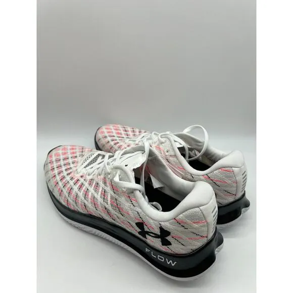 Under Armour Flow Velociti Wind Running Shoes White Infrared Men's Size 11📦