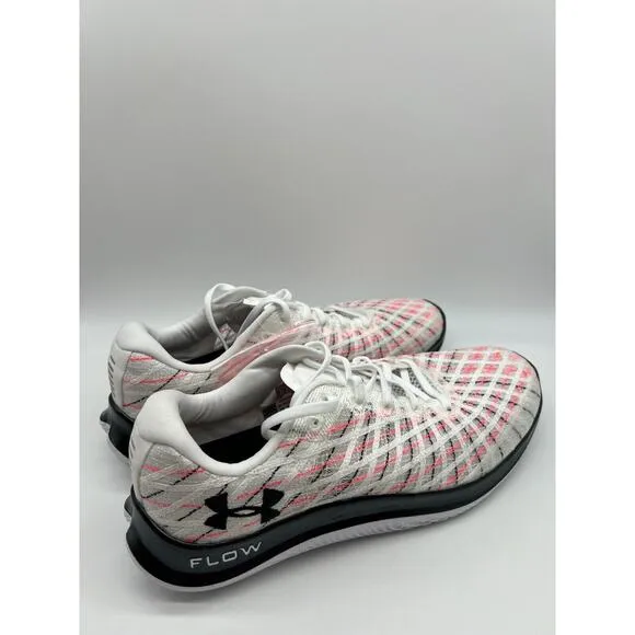 Under Armour Flow Velociti Wind Running Shoes White Infrared Men's Size 11📦