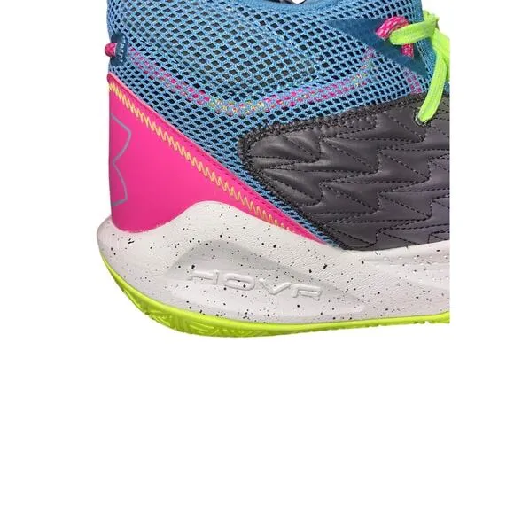 Under Armour HOVR 5 Clone Basketball Shoes 3025605-300 Aqua Foam Size 14 Mens